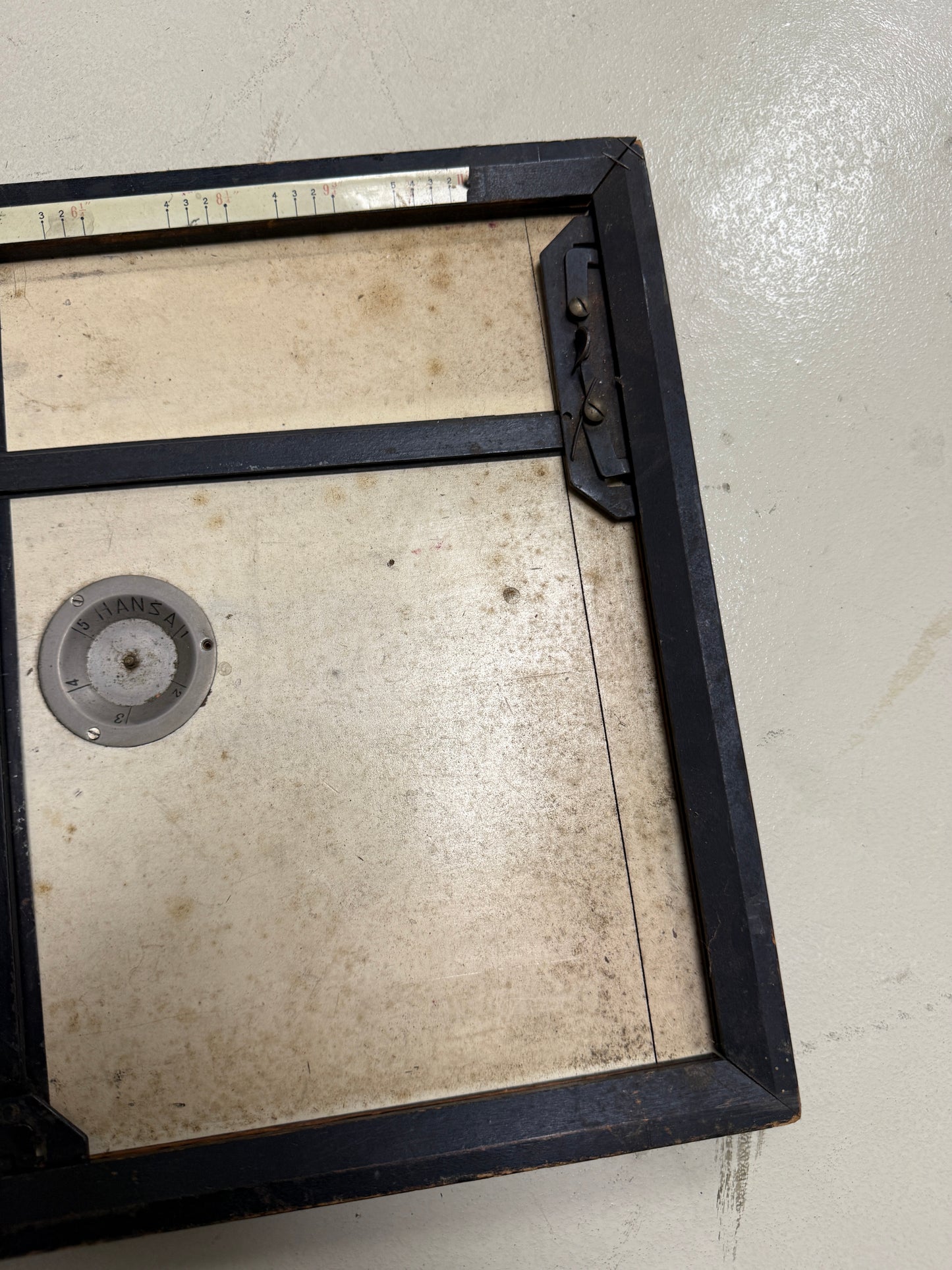 Hansa Vintage Darkroom Photo Printing Easel 11x14 Adjustable Blades