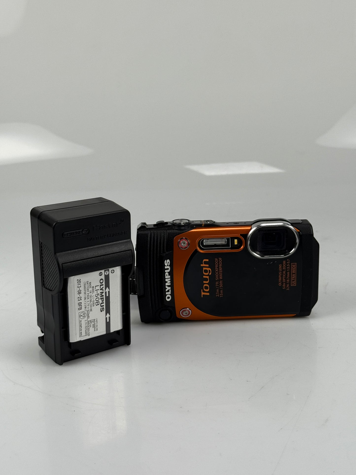 Olympus Stylus Tough TG-860 16.0MP Waterproof Digital Camera Orange