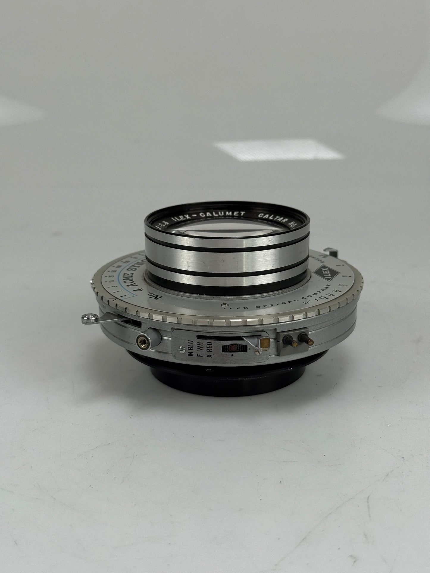 ILEX-Calumet Caltar 305mm (12") f6.3 w/ ACME No. 4 shutter