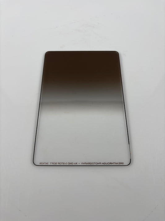 Breakthrough X4 GND 100X150mm 3-Stop soft Neutral Density Filter