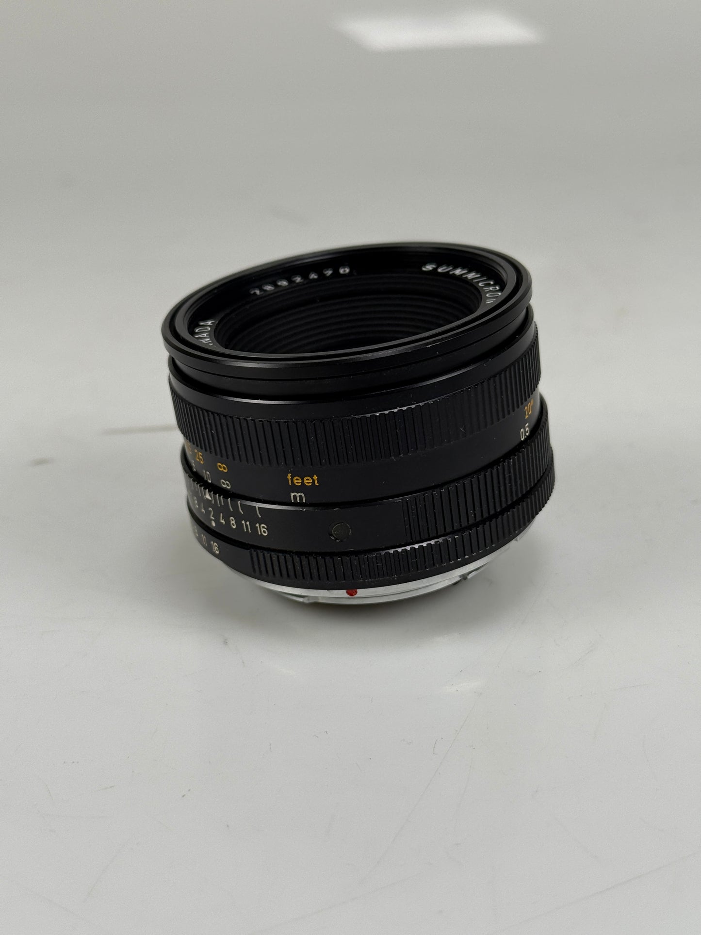 LEICA Summicron-R 50mm f2 MF 3 Cam Lens
