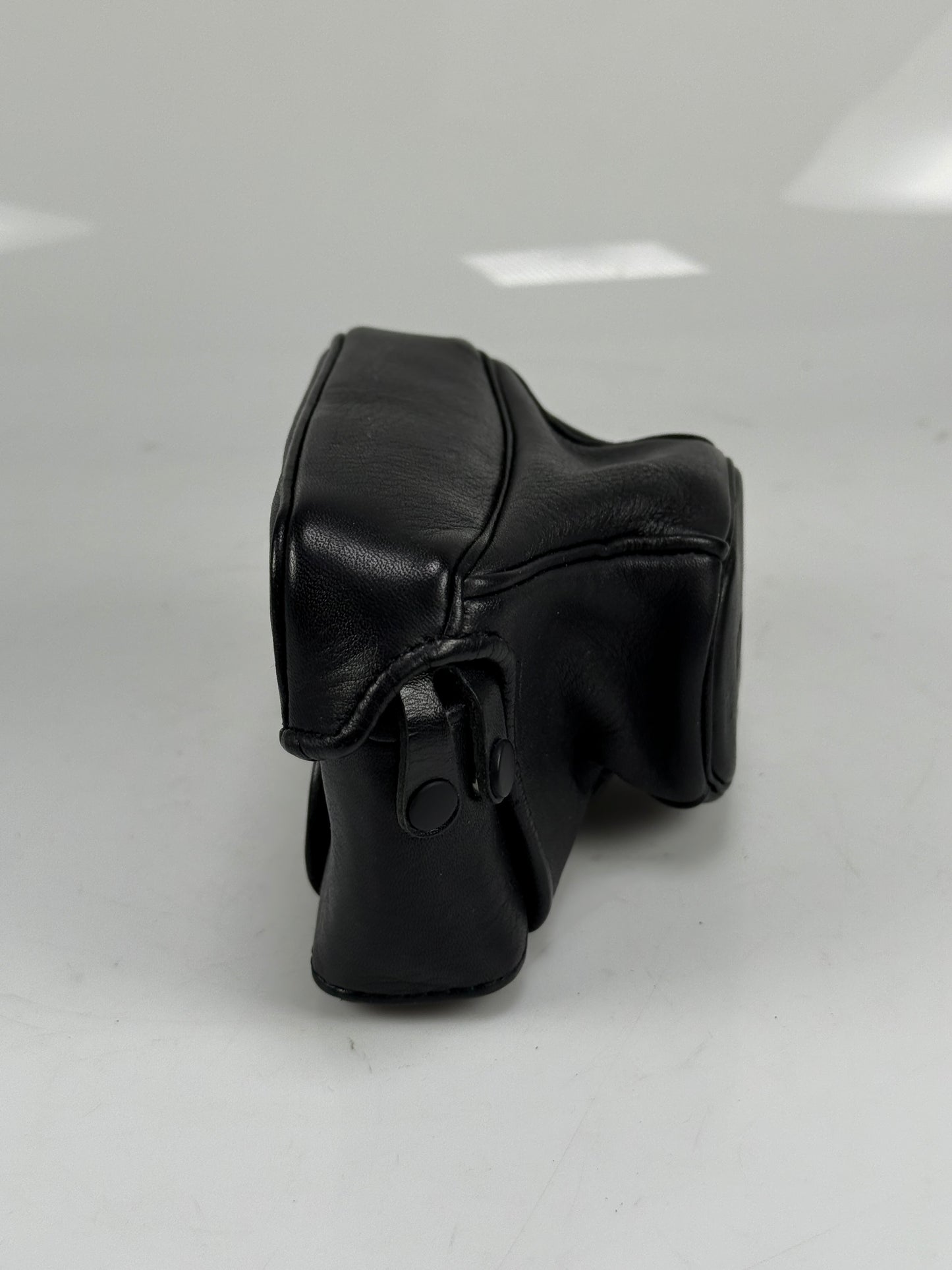 Konica HEXAR RF Leather Black Camera Case Genuine