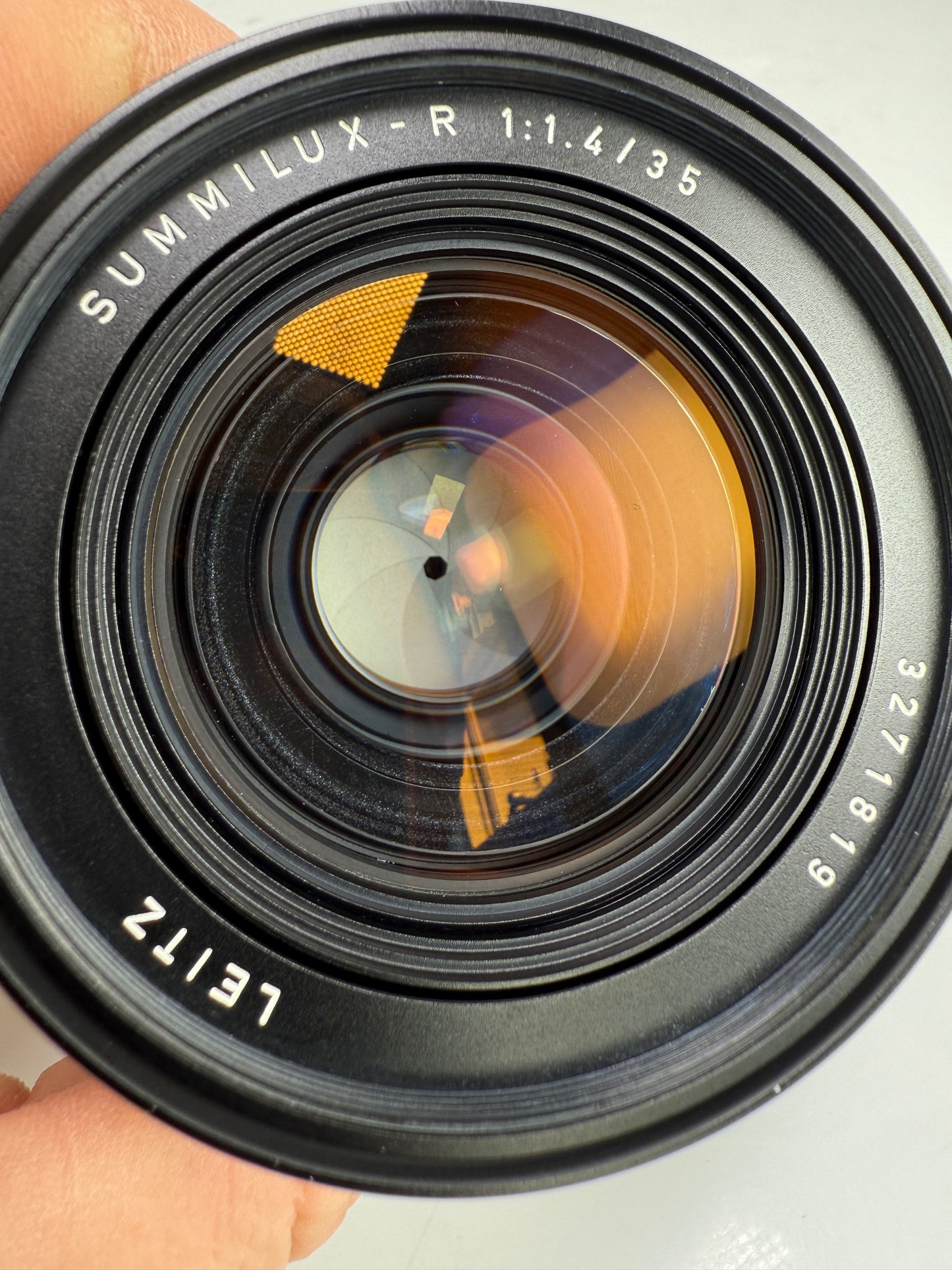 LEICA LEITZ 35MM SUMMILUX-R F1.4 3RD CAM R 11144 LENS