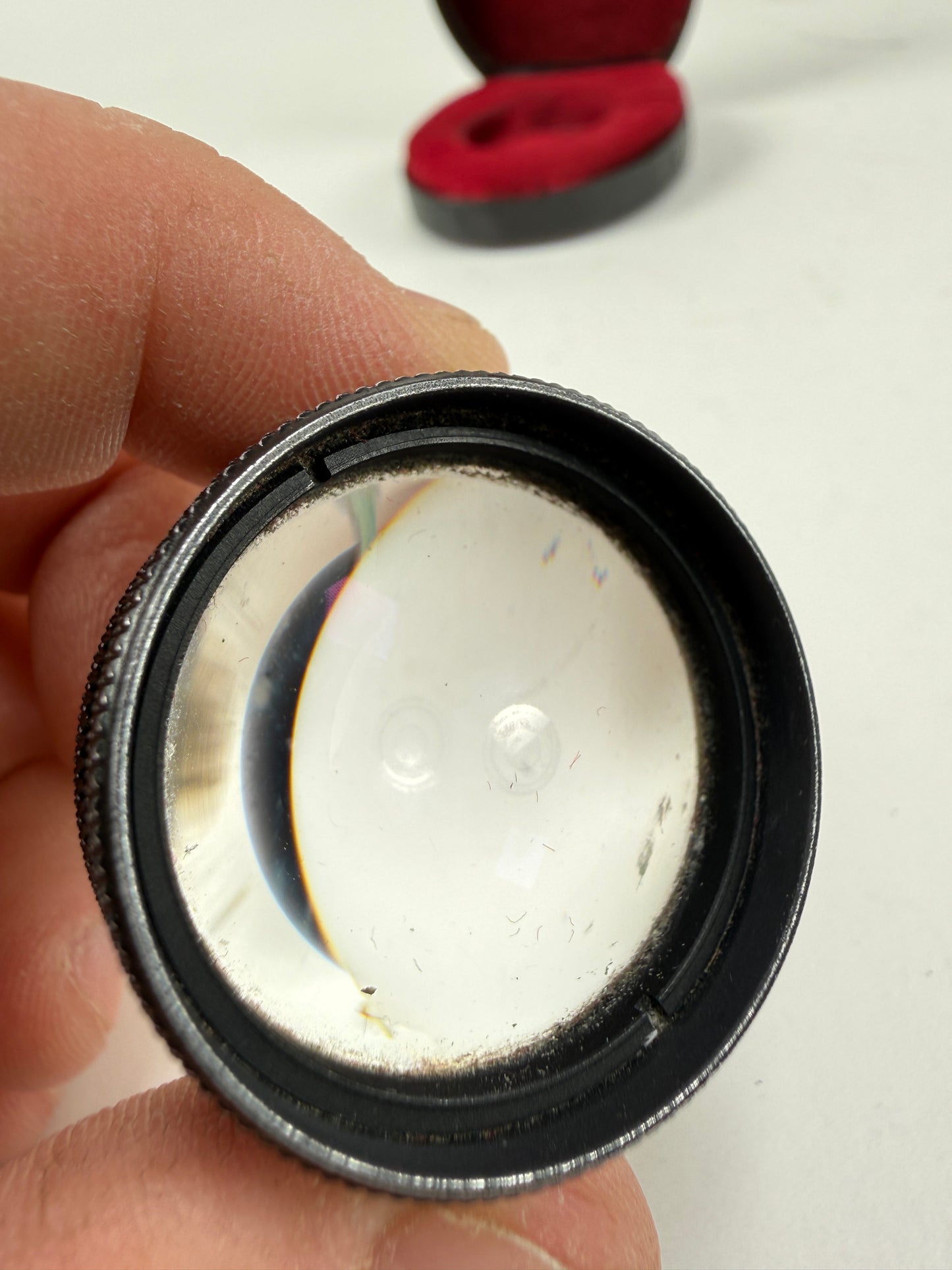 Volk 78D Double Aspheric Clear Lens And Case