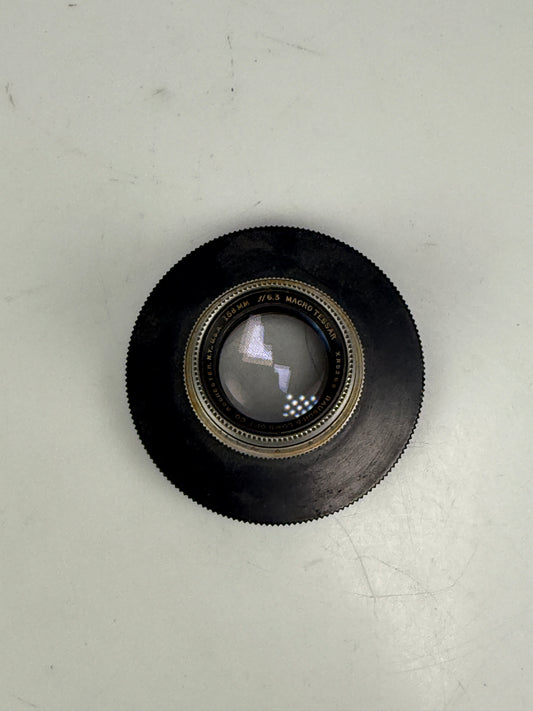Bausch & Lomb (Zeiss) 158mm f6.3 Macro-Tessar large Format barrel lens