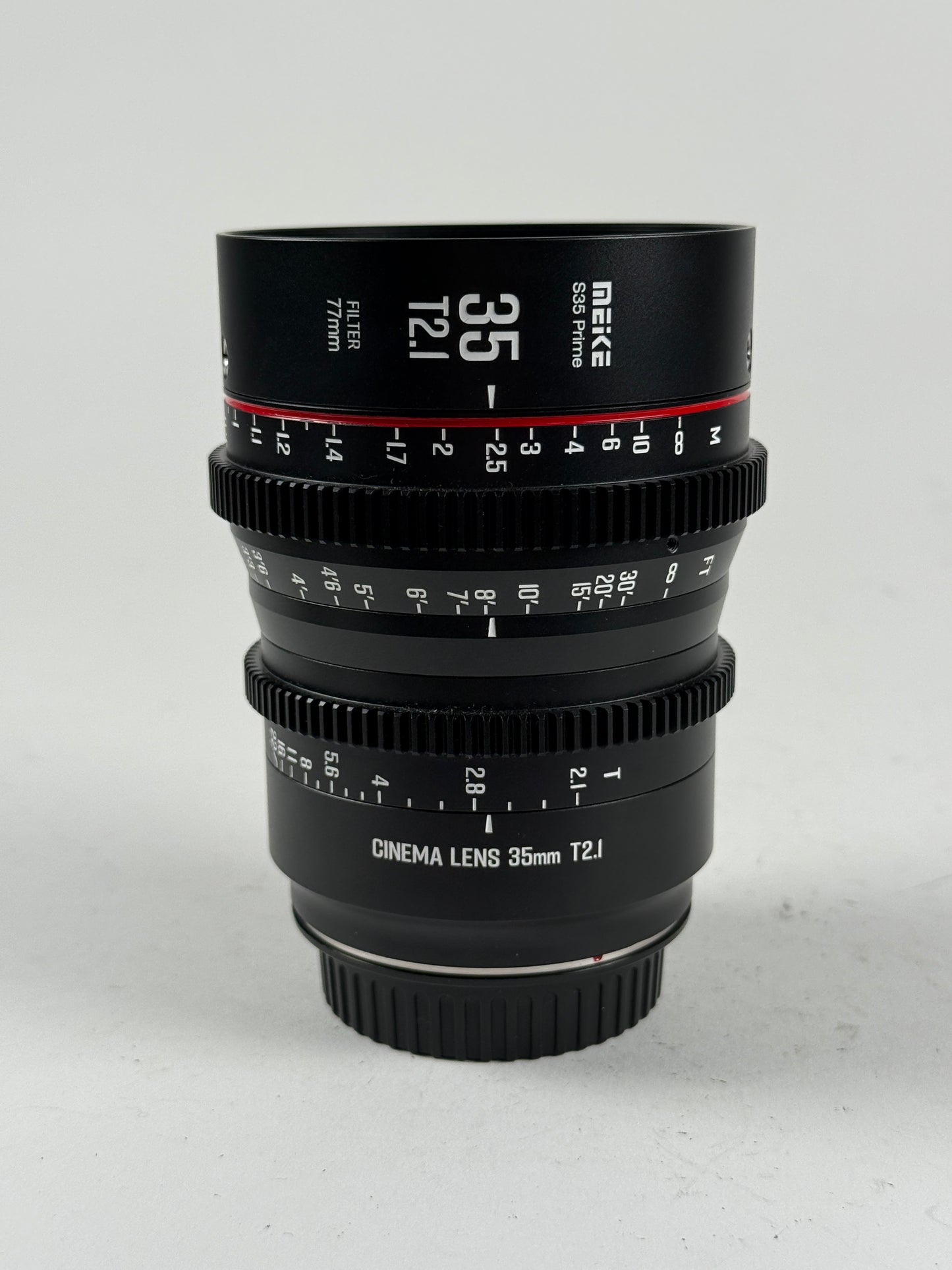 Meike 35mm T2.1 Manual Focus Cinema S35 Prime Lens EF Mount