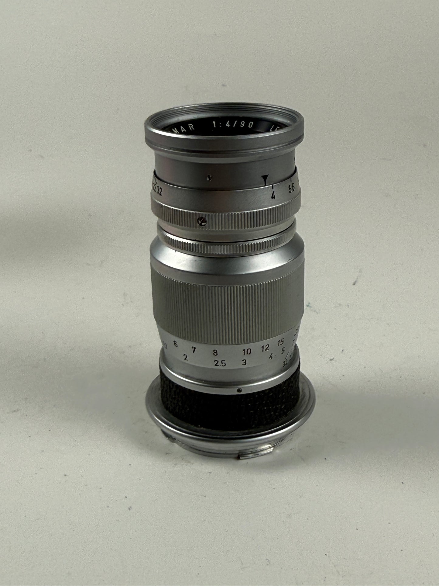 Leica M 9cm 90mm f4 Elmar Wetzlar Lens Chrome