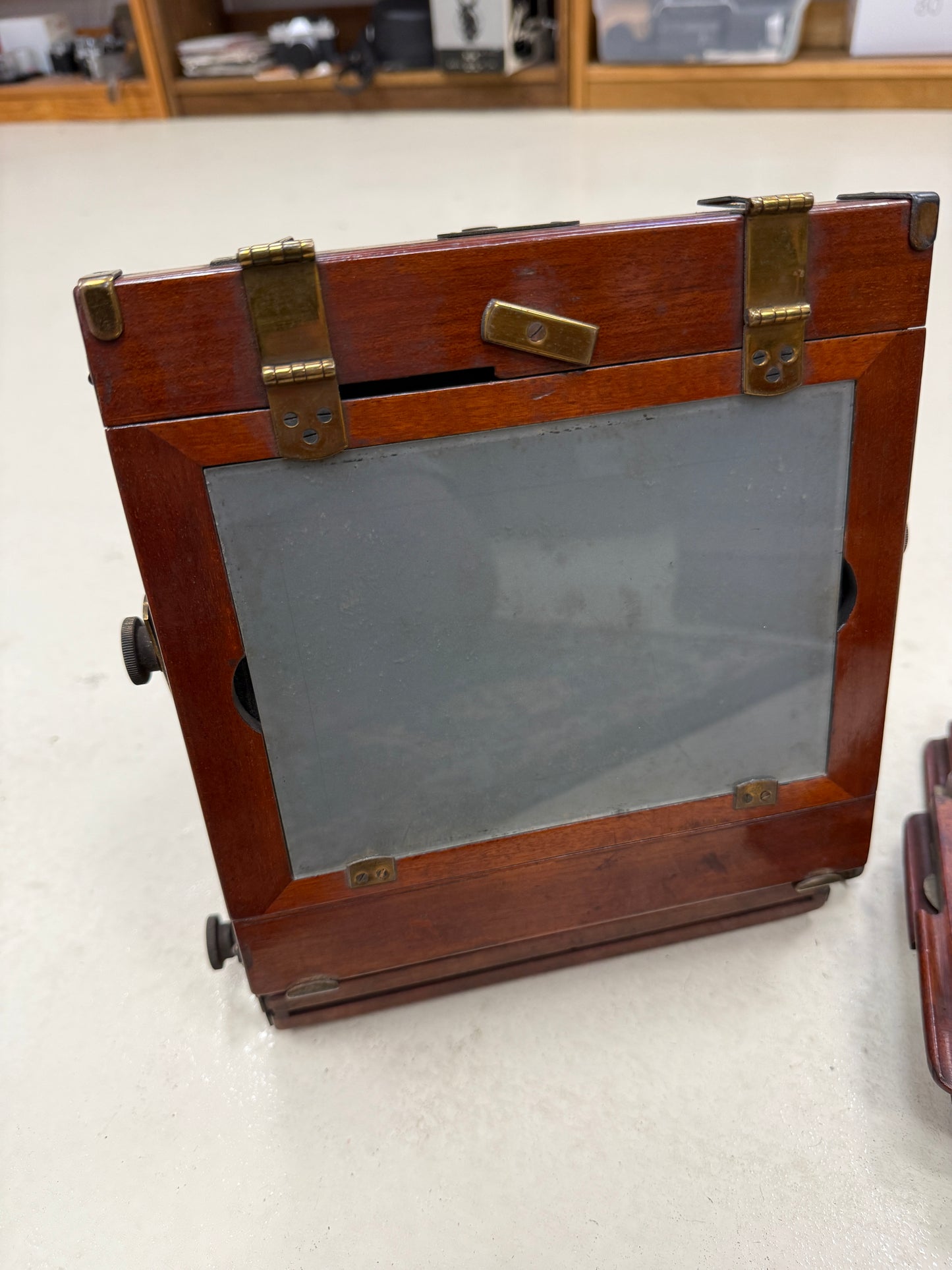 Houghton Tropical Triple Victo PLATE Large format CAMERA with holders