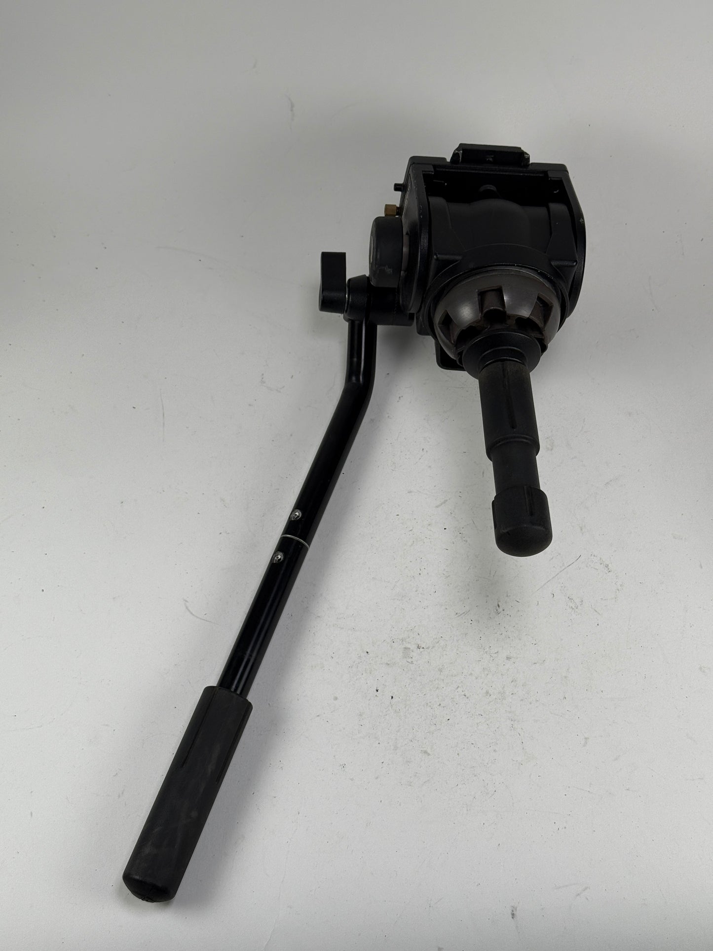 Bogen Manfrotto 3433 / 501 Head Fluid Head w/ Handle, QR Plate
