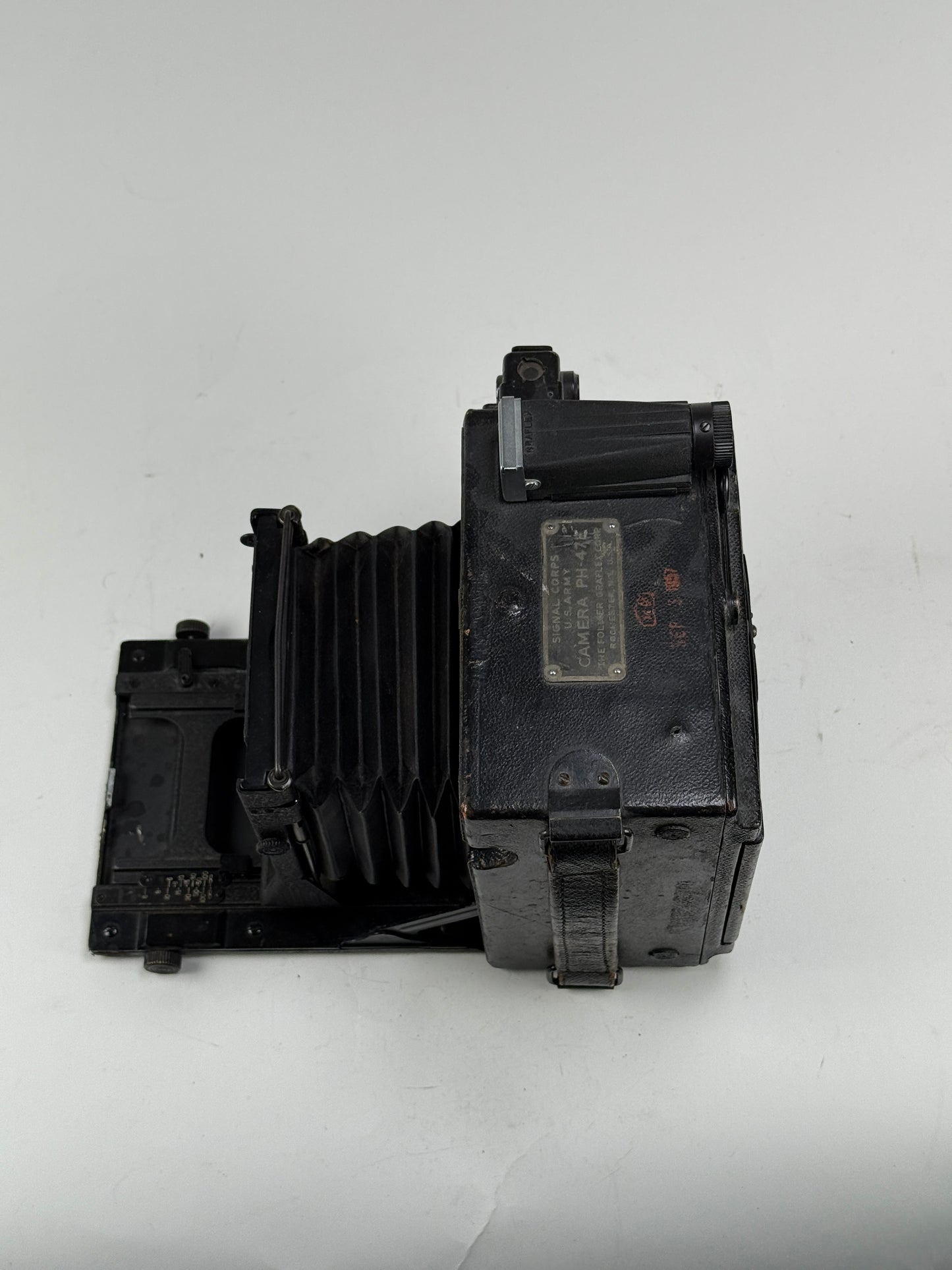 Graflex Speed Graphic 4x5 Kit Black Military signal corp PH-47E