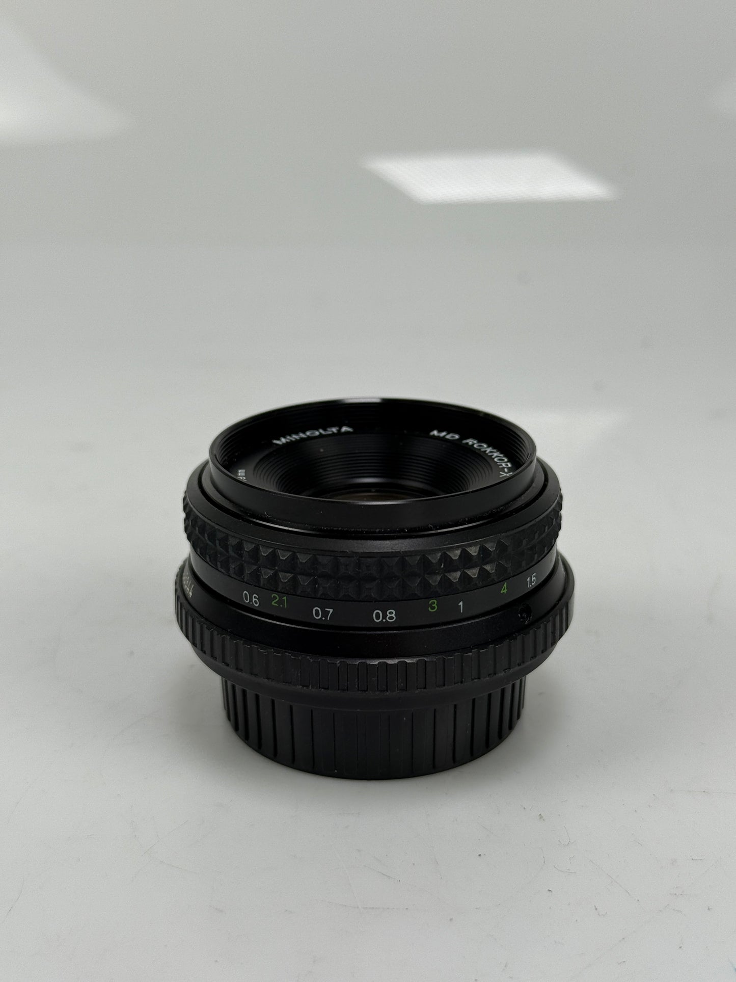 Minolta MD Rokkor-X 45mm f2 Prime lens