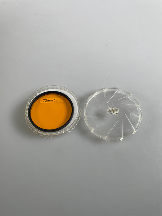 Hoya 72mm Orange G Color Conversion Glass Lens Filter O(G)