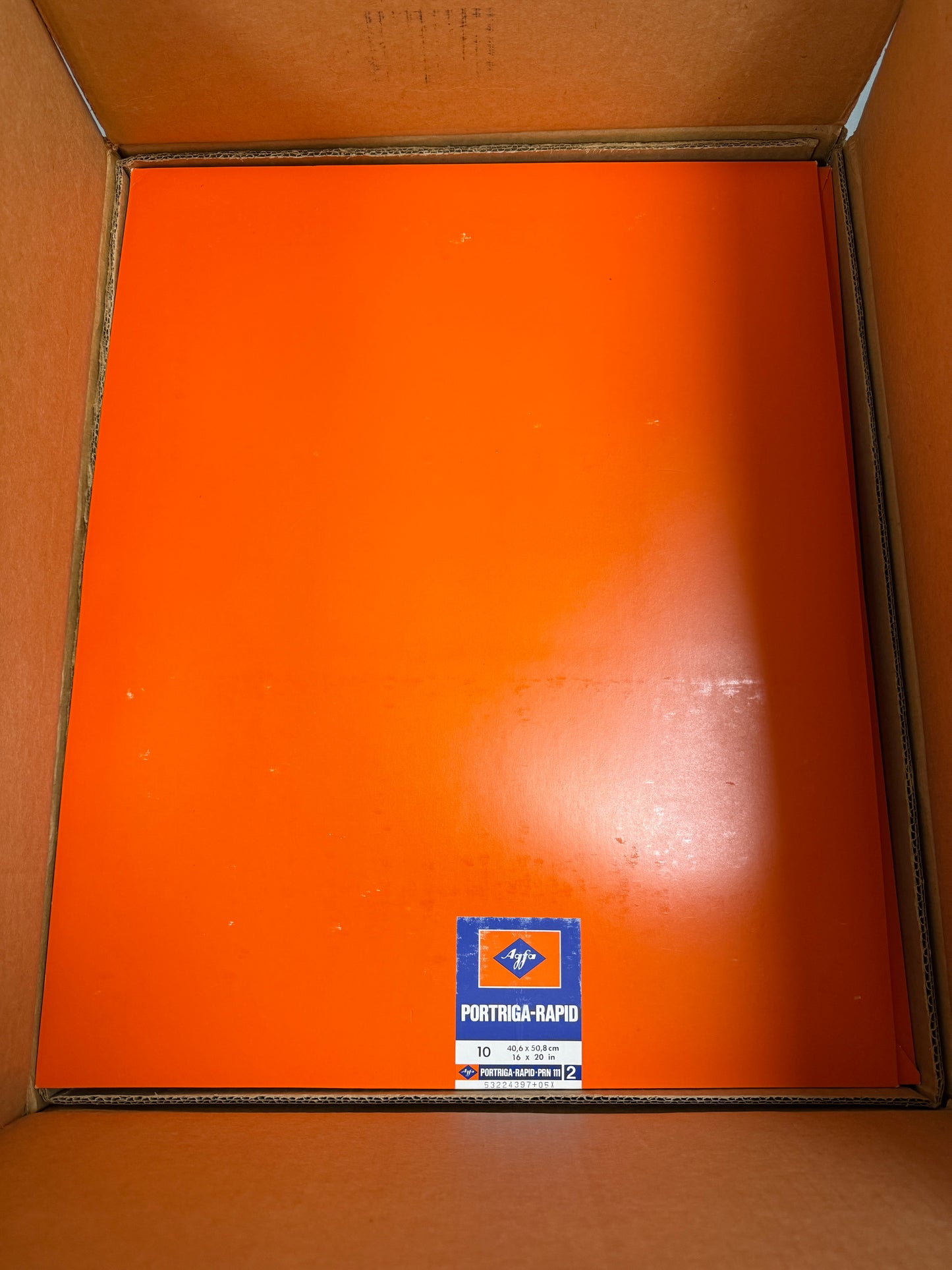 Agfa Portriga Rapid Photo Paper 10 Sheets 16x20 inch PRN 111 2