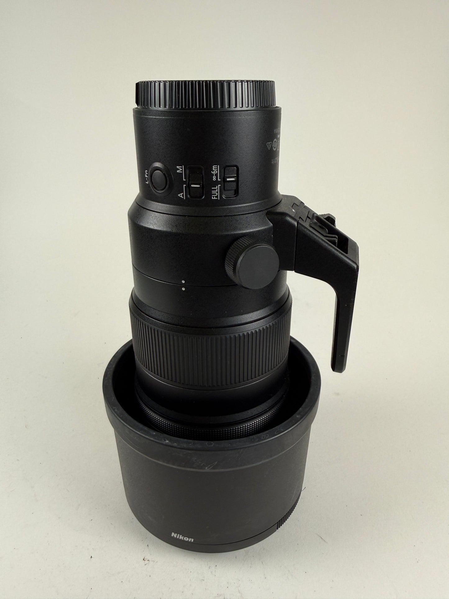 Nikon Nikkor Z 400mm f4.5 VR S Lens with lens hood