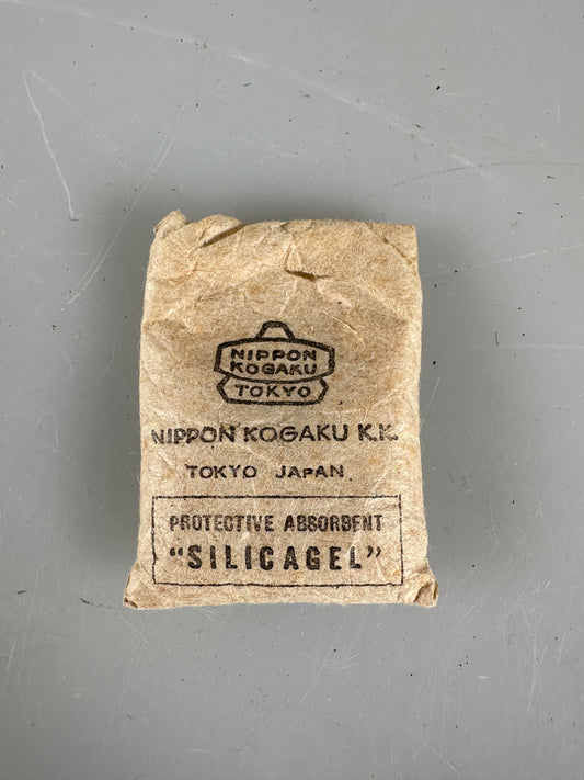 Nikon Nippon Kogaku KK Tokyo Japan silicagel packet RARE NKT