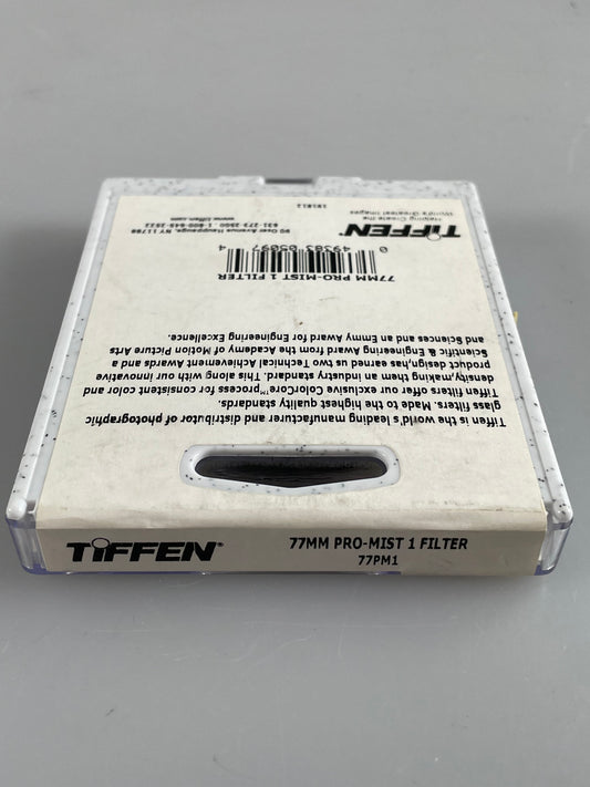 Tiffen 77mm Black Pro-Mist 1 Filter Halation Diffusion Filters