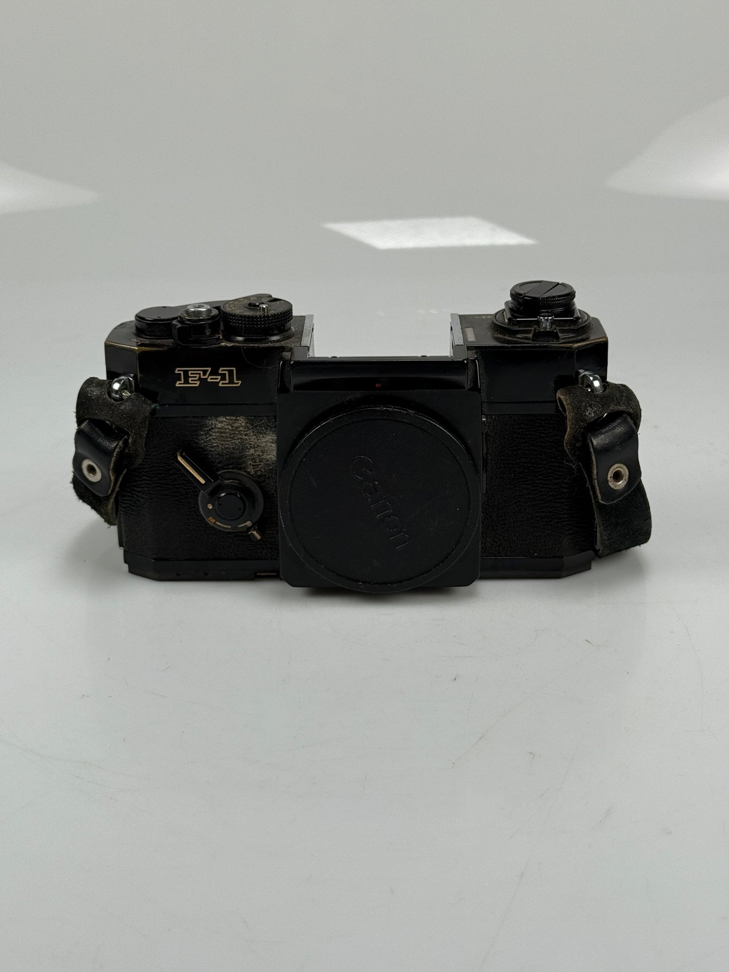 Canon F-1 Black 35mm SLR Film Camera Body