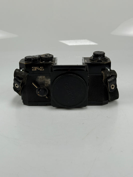 Canon F-1 Black 35mm SLR Film Camera Body