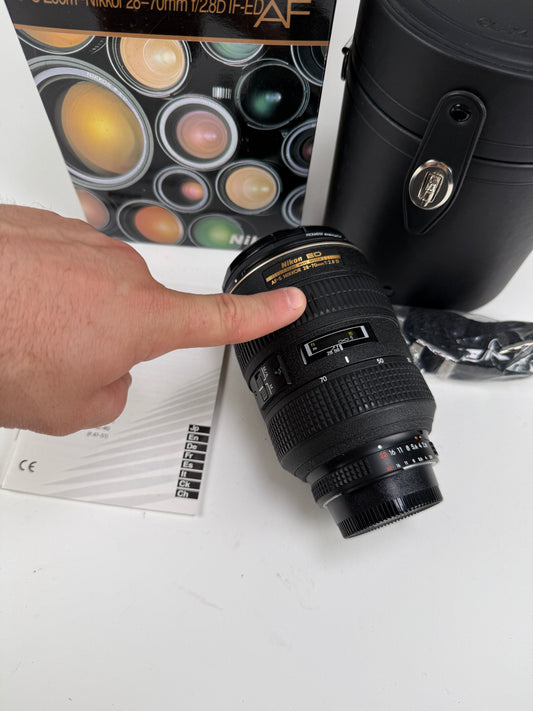 Nikon AF-S Zoom Nikkor ED 28-70mm f2.8 D SWM Lens
