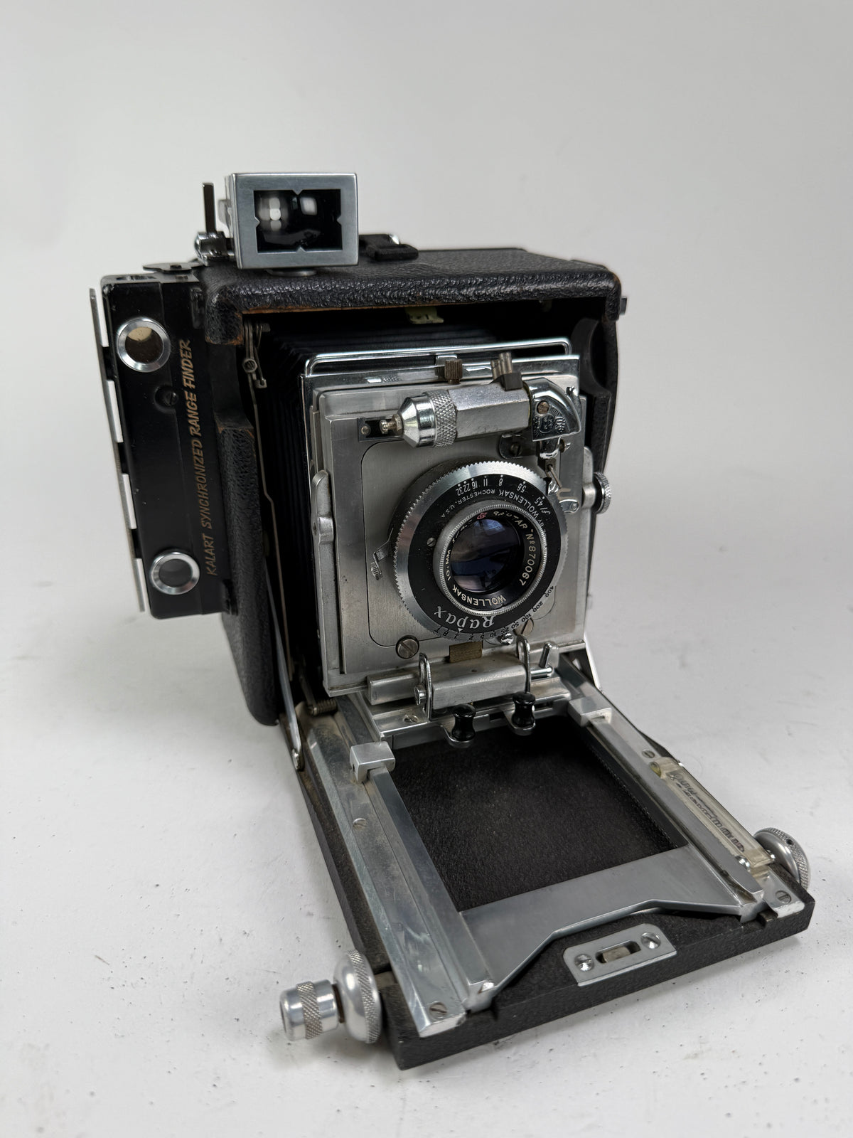 Busch Pressman 2x3 Field Press Camera w/ Wollensak 101mm f4.5 lens