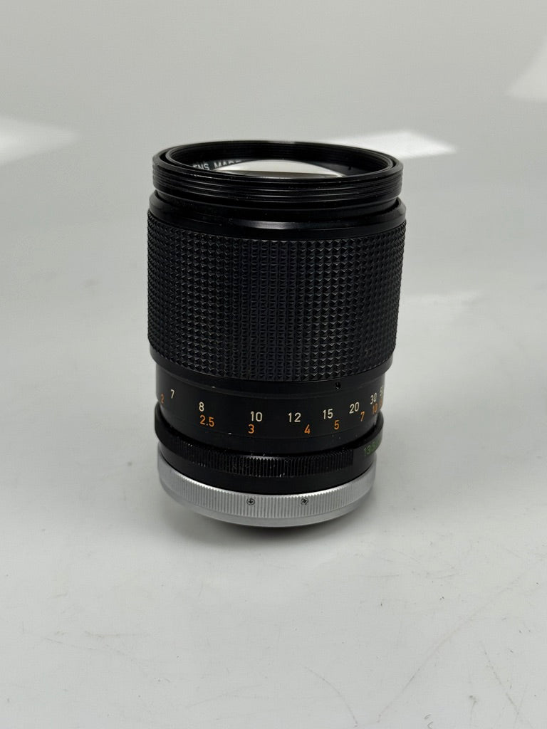 CANON B&H Bell Howell 135mm f2.5 SC Breech Mount FD Lens RARE