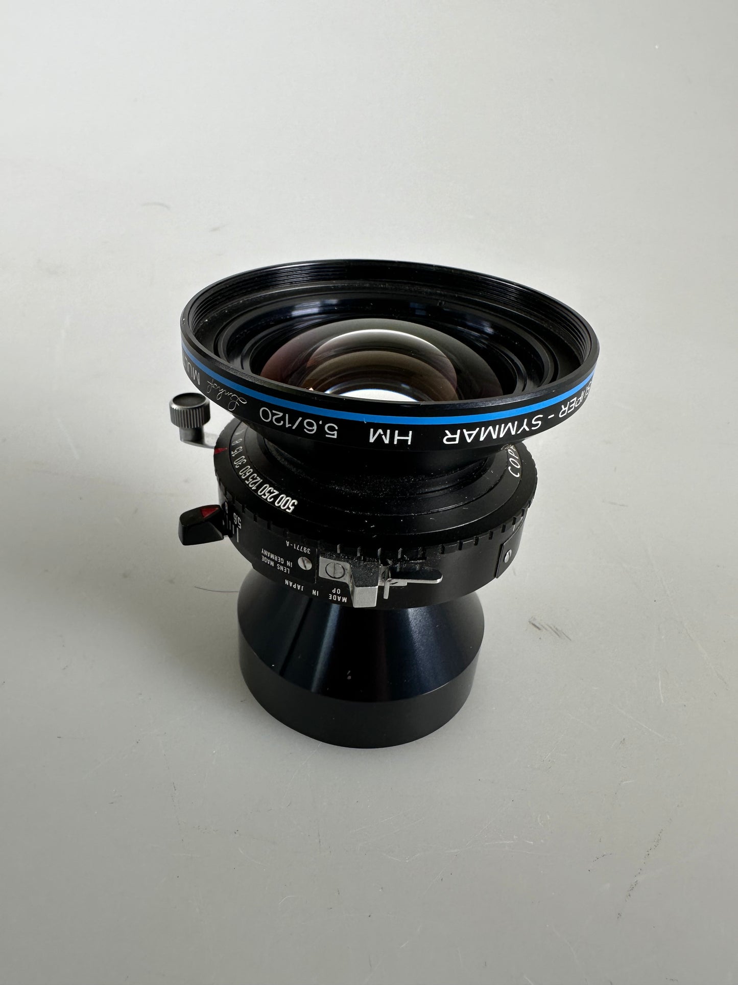 Schneider-Kreuznach 120mm f5.6 Super-Symmar HM Linhof MC Copal 0 4x5 Lens