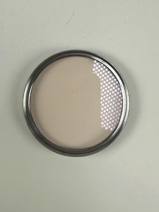 Nikon Nikkor 52mm L1A Skylight Silver Chrome early filter German market for Nikkor F RF lens