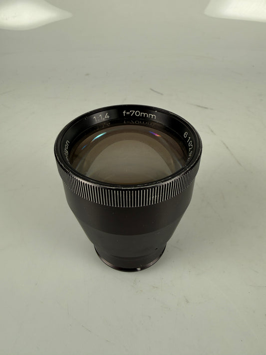 Rodenstock Heligon 70mm f1.4 Lens Arriflex ST Mount cinema