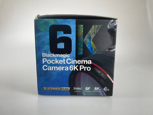 Blackmagic Pocket Cinema Camera 6K Pro BMPCC6KPro Canon