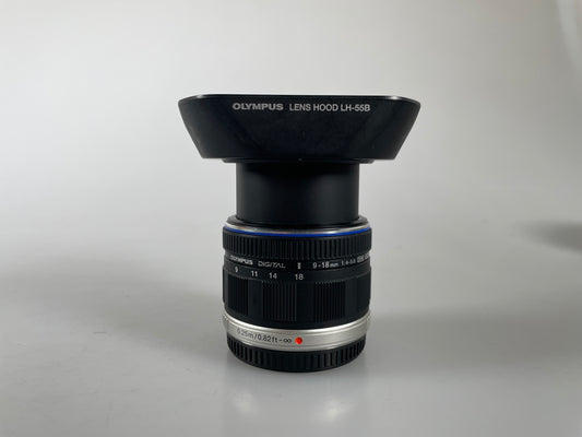 Olympus M.Zuiko 9-18mm f/4-5.6 Lens (U10113) micro 4/3
