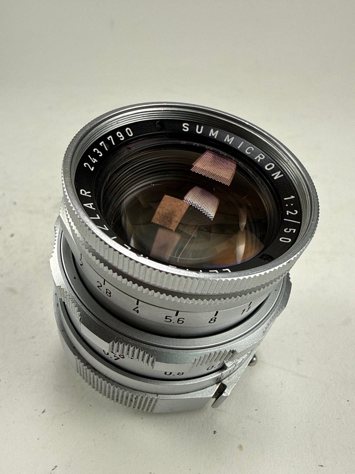 Leica Leitz Wetzlar Summicron-M 50mm F2 Dual Range DR f2 Lens Rigid LAST BATCH 1970