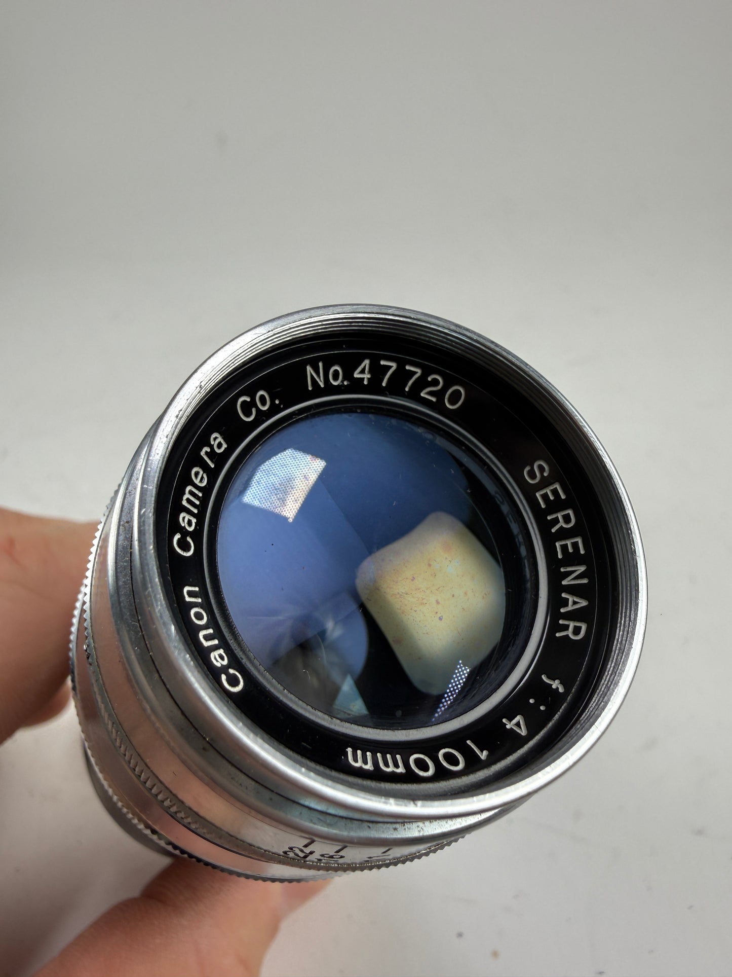 Canon Rangefinder RF 100mm f4 Serenar Leica SM LTM lens