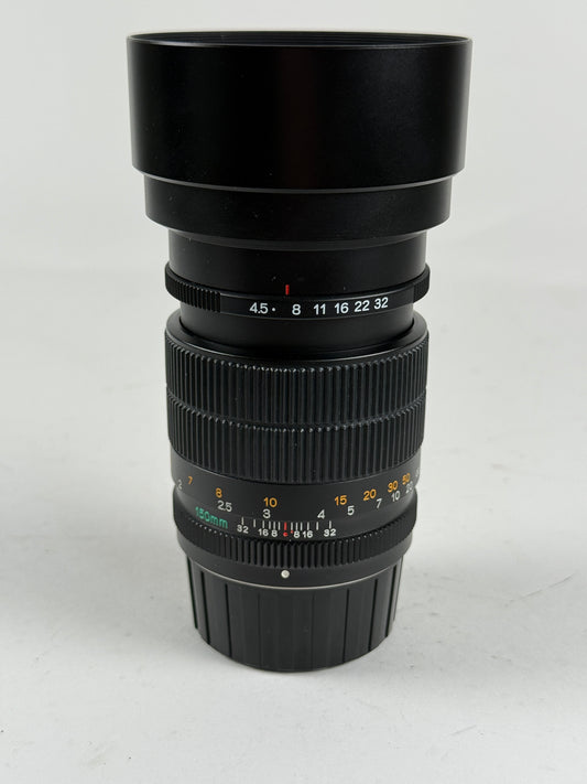 Mamiya G 150mm f/4.5 L MF Lens For New Mamiya 6 with hood