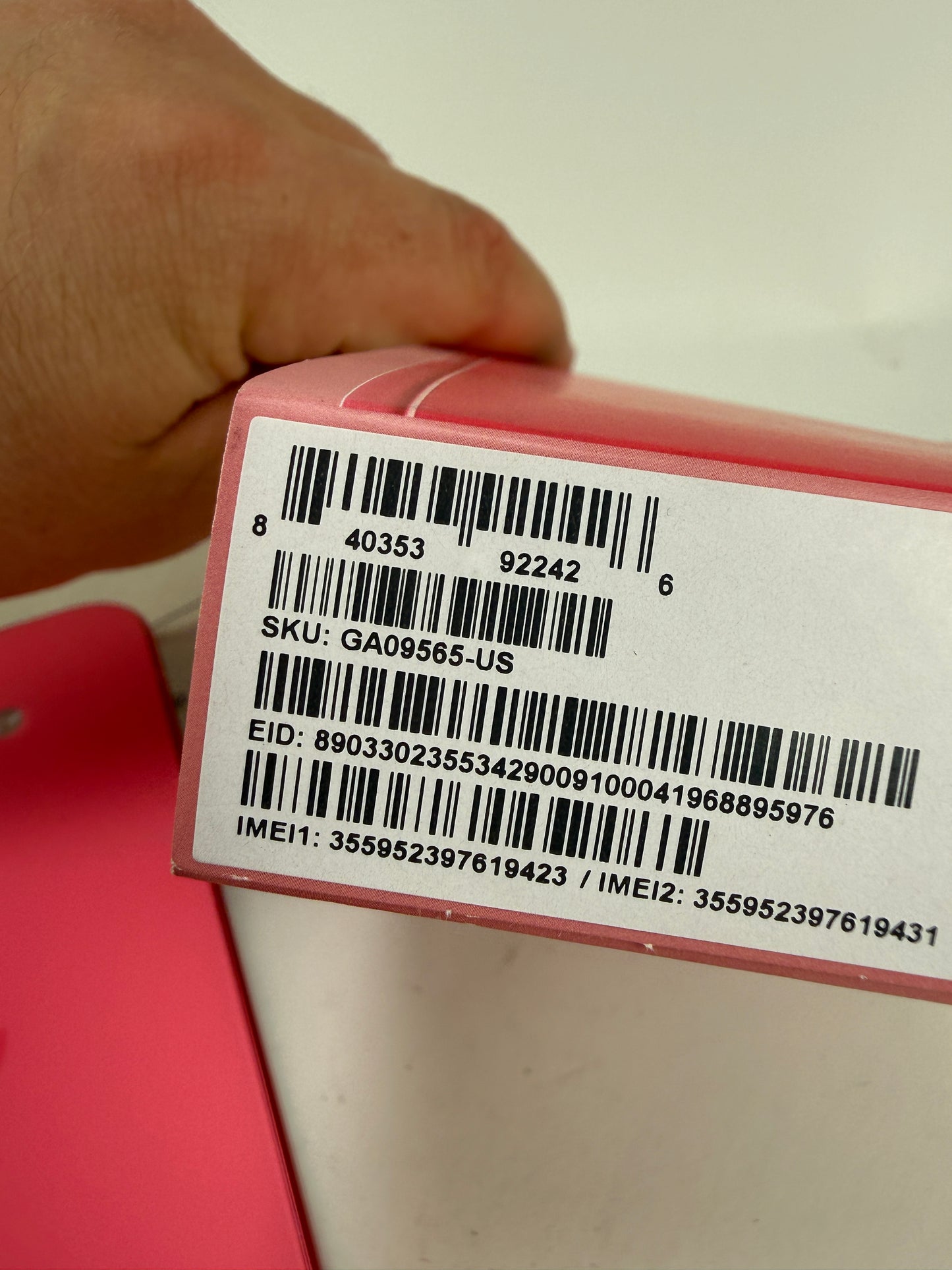 Google Pixel 9a Peony 128GB/8GB 6.3In OLED 48MP PINK