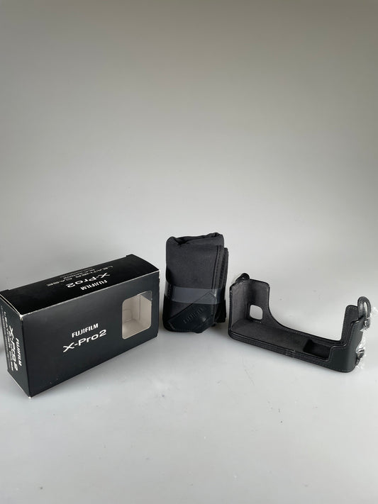 Fujifilm BLC-XPRO2 Leather Half Case for Fuji X-PRO 2 Camera black