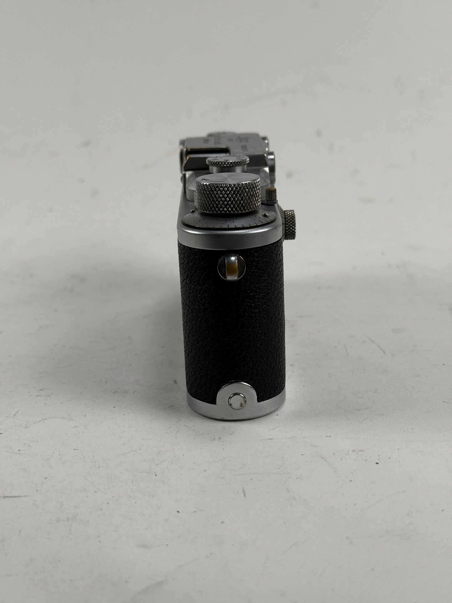 Leica IIIb rangefinder 35mm camera body chrome