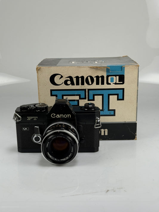 Canon FT QL 35mm SLR Camera body black