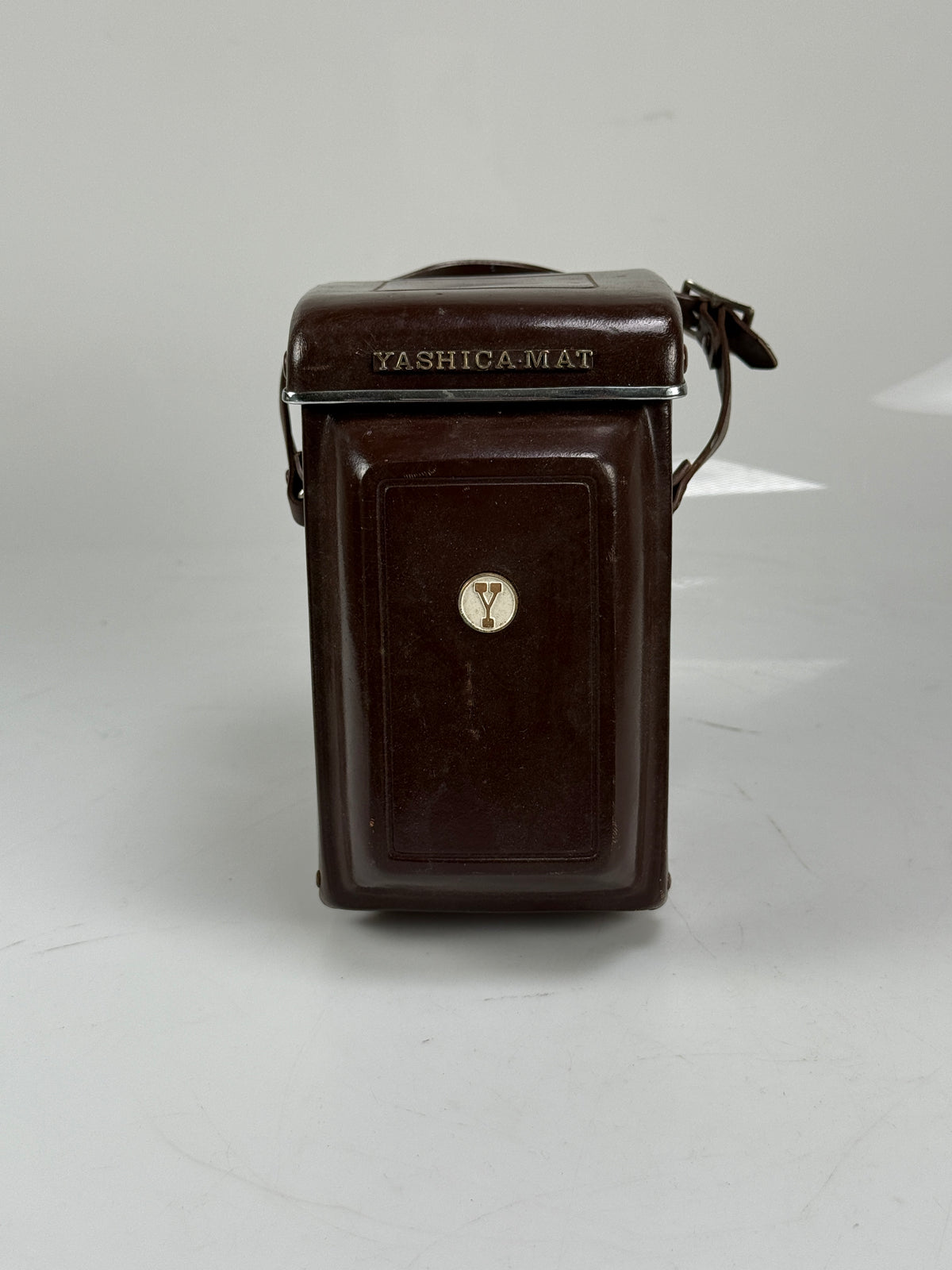 Yashica Mat TLR Camera Leather Case brown