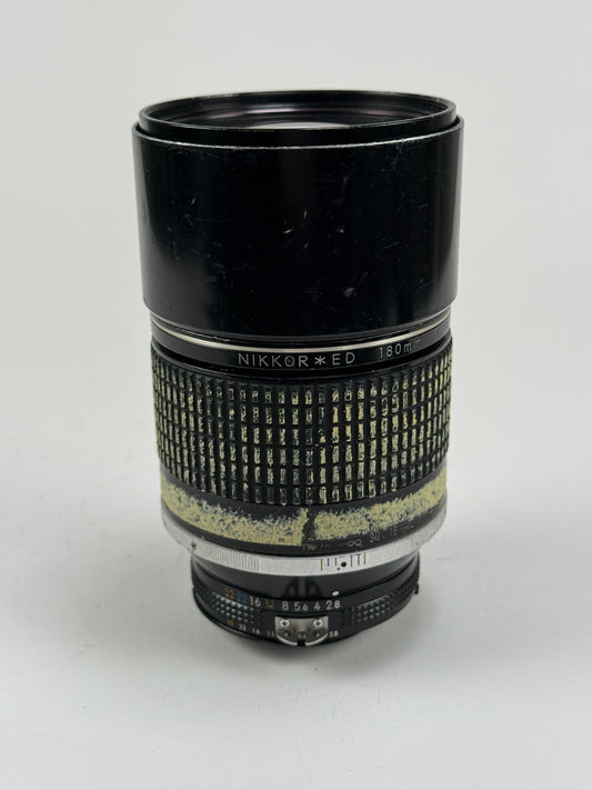 Nikon Nikkor ED AIS Ai-s 180mm f2.8 Telephoto MF Lens Heinz Kluetmeier