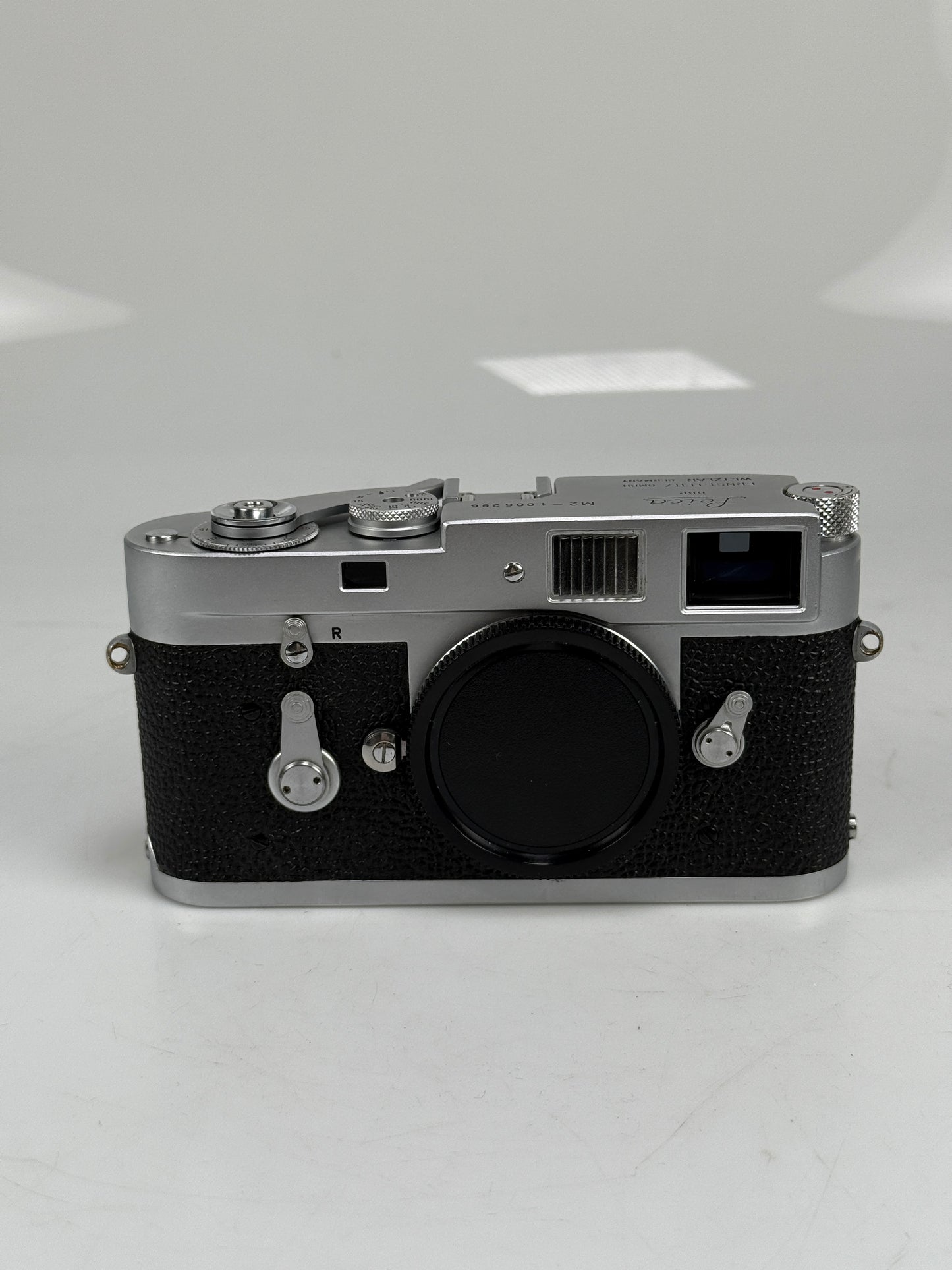 Leica M2 w/ Self Timer Chrome 35mm rangefinder film camera body