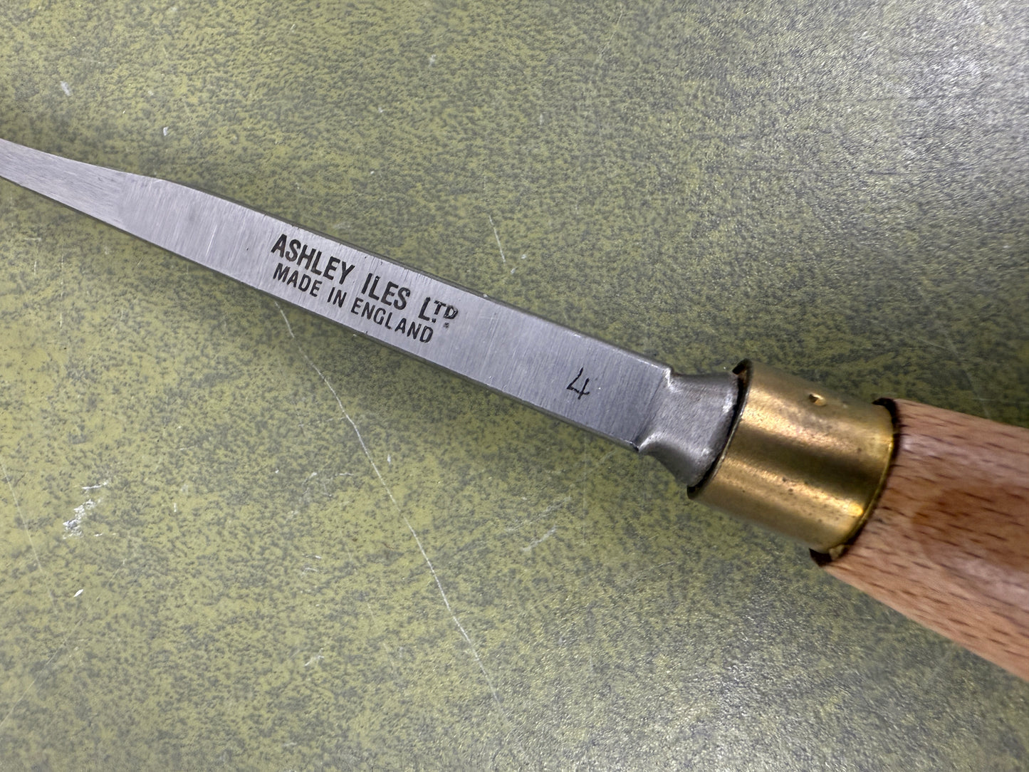 Vintage Ashley Iles Carving Gouge No 4 Chisel