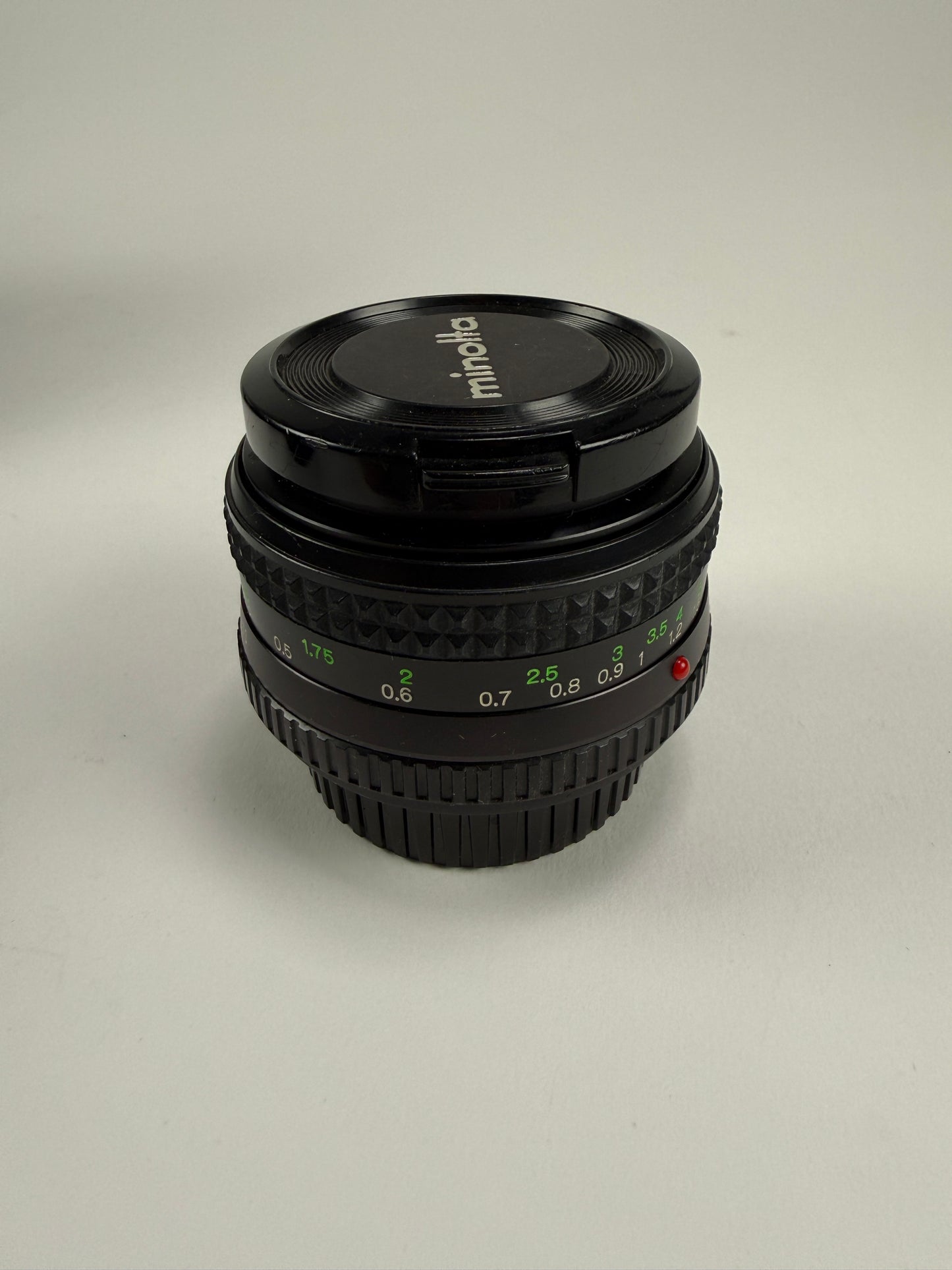 Minolta MD Rokkor-X 50mm f1.4 manual focus lens