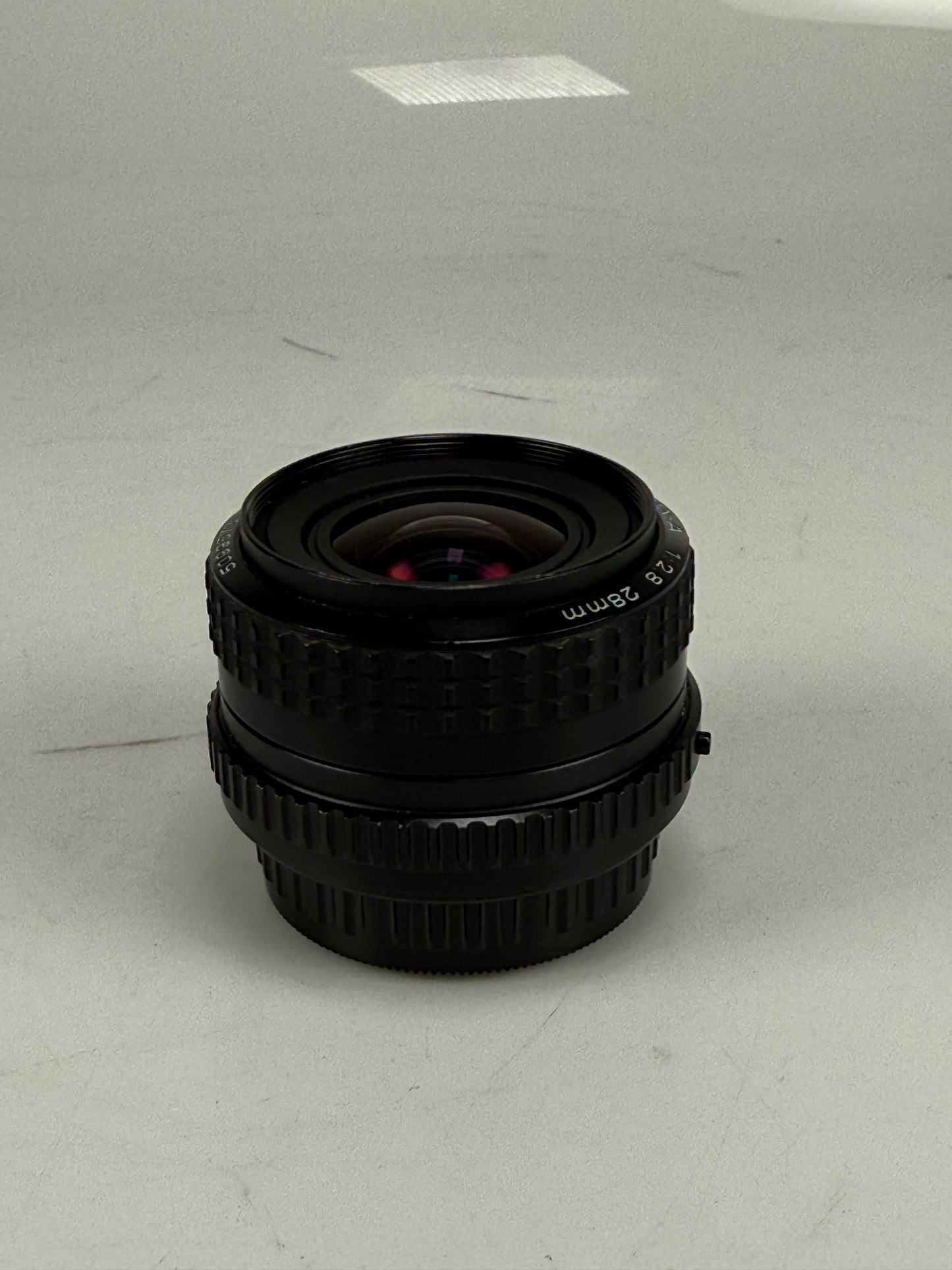 SMC Pentax A 28mm f2.8 K Mount Wide Angle Manual Focus Lens