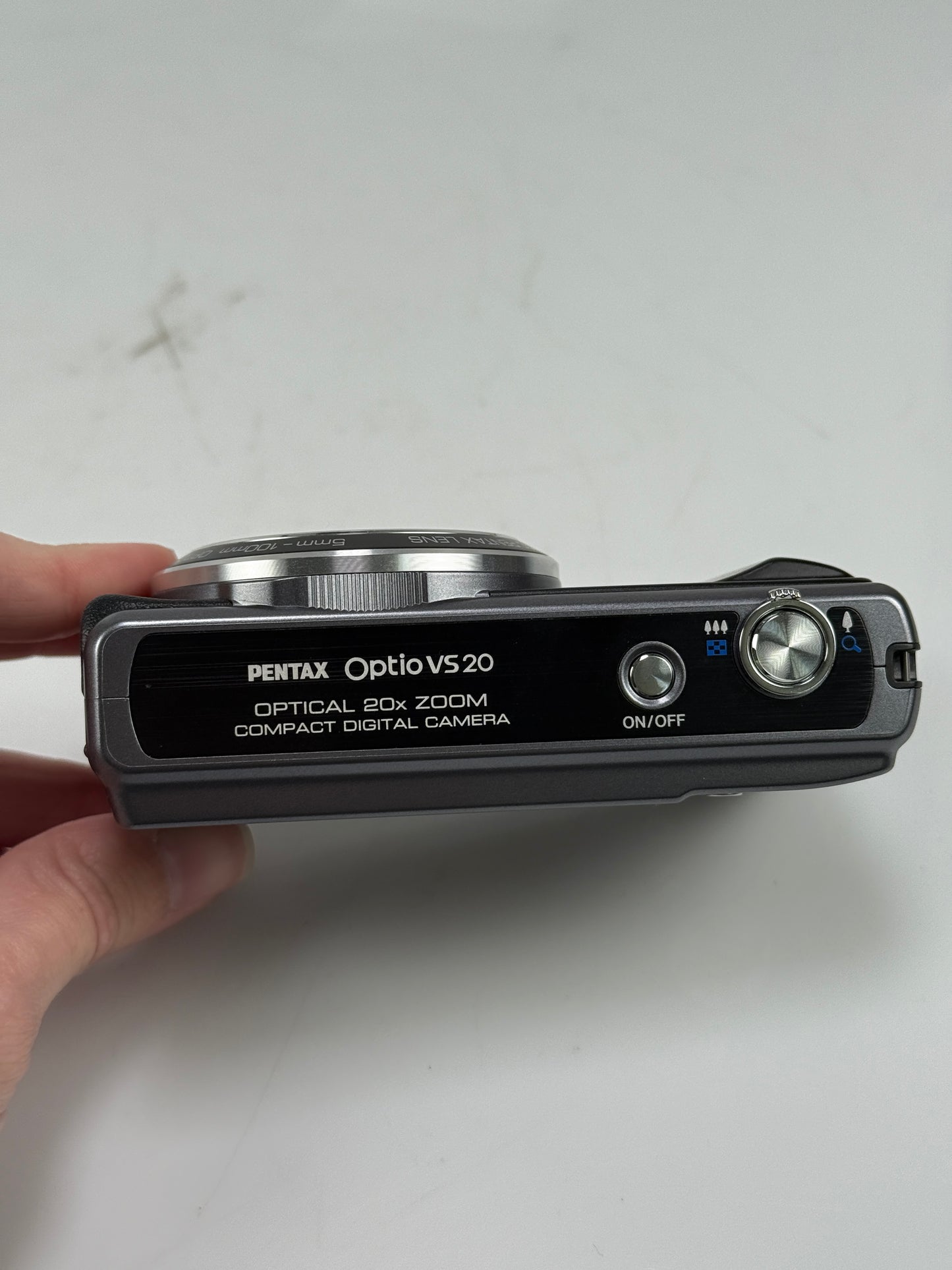 PENTAX Optio VS20 Brilliant White 16.0 MP Digital Camera