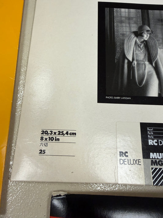 Kodak and ilford RC Photo Paper 8x10 lot Polycontrast, multigrade