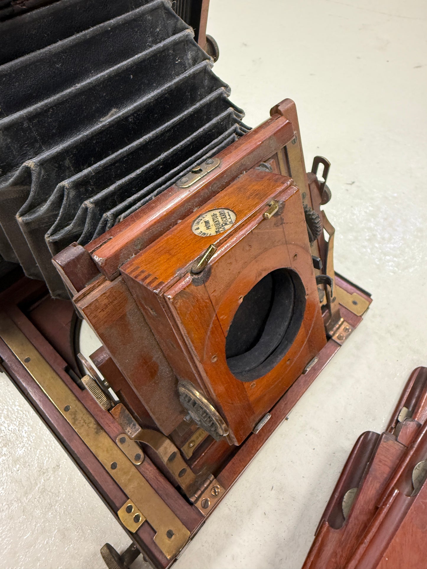 Houghton Tropical Triple Victo PLATE Large format CAMERA with holders