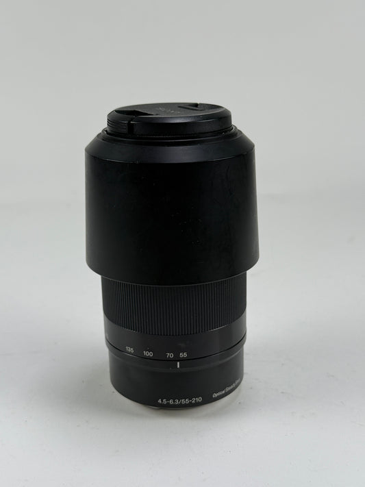 Sony SEL55210 55-210mm F4.5-6.3 OSS E Mount Lens black