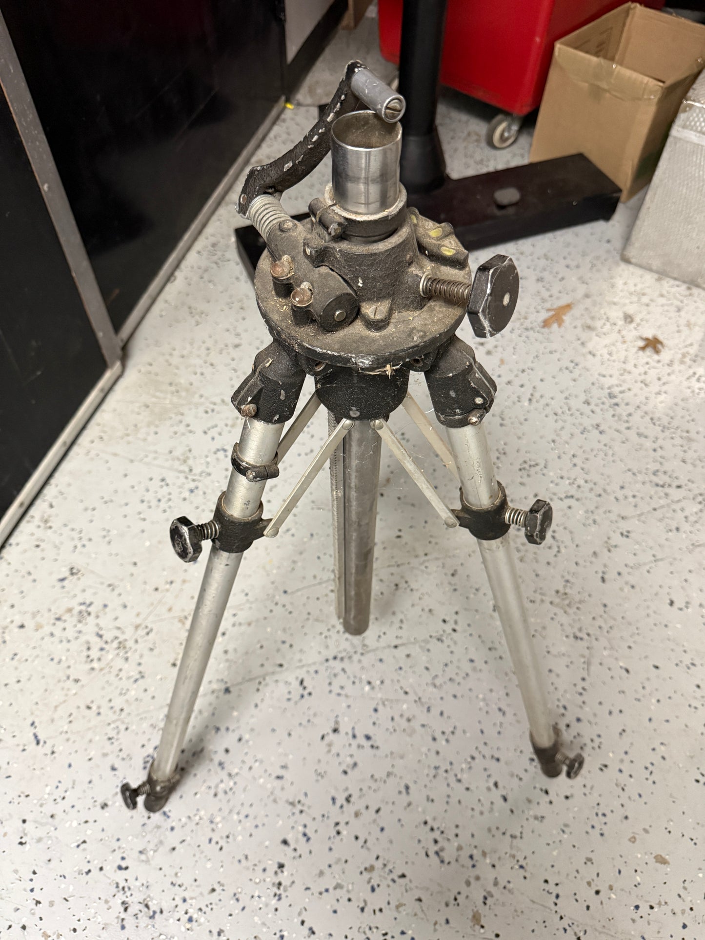 Geared metal photography Camera Tripod