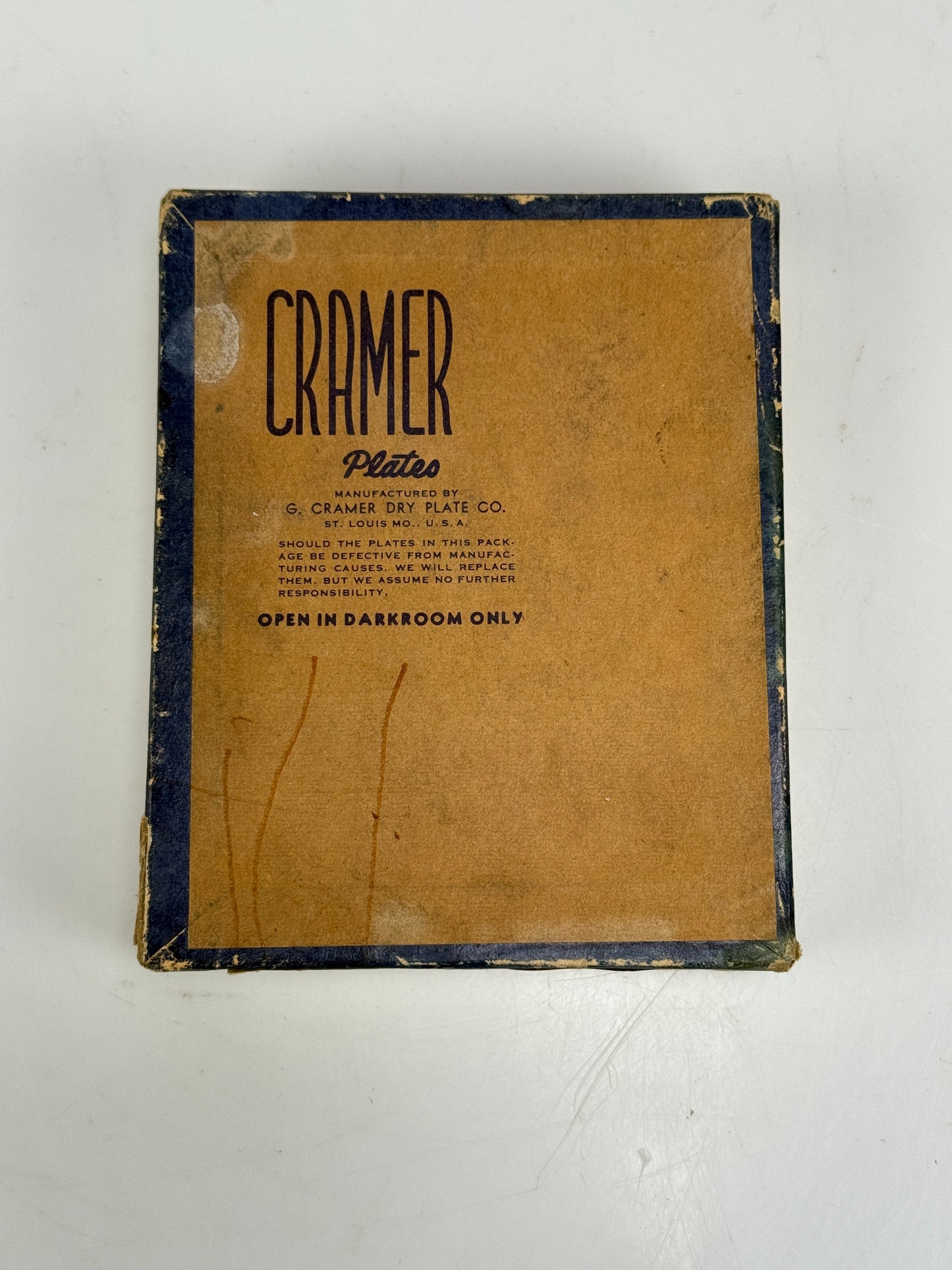 Cramer Contrast Plates Lantern Slide Plates 12 plates 4x5 Dry plate Sealed