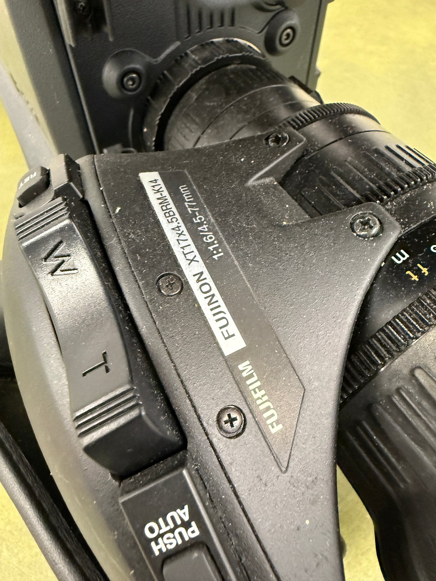 Panasonic AG-HPX370P P2 Camcorder with Fujinon T17X4.5BRM-L14 f1.6/5-77mm Lens